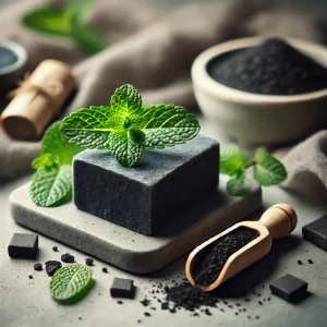 Jabón Detox de Carbón Activado y Menta